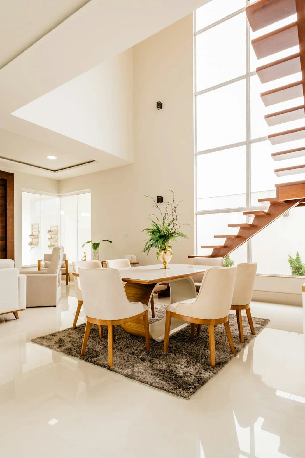 Family discussing home loan options