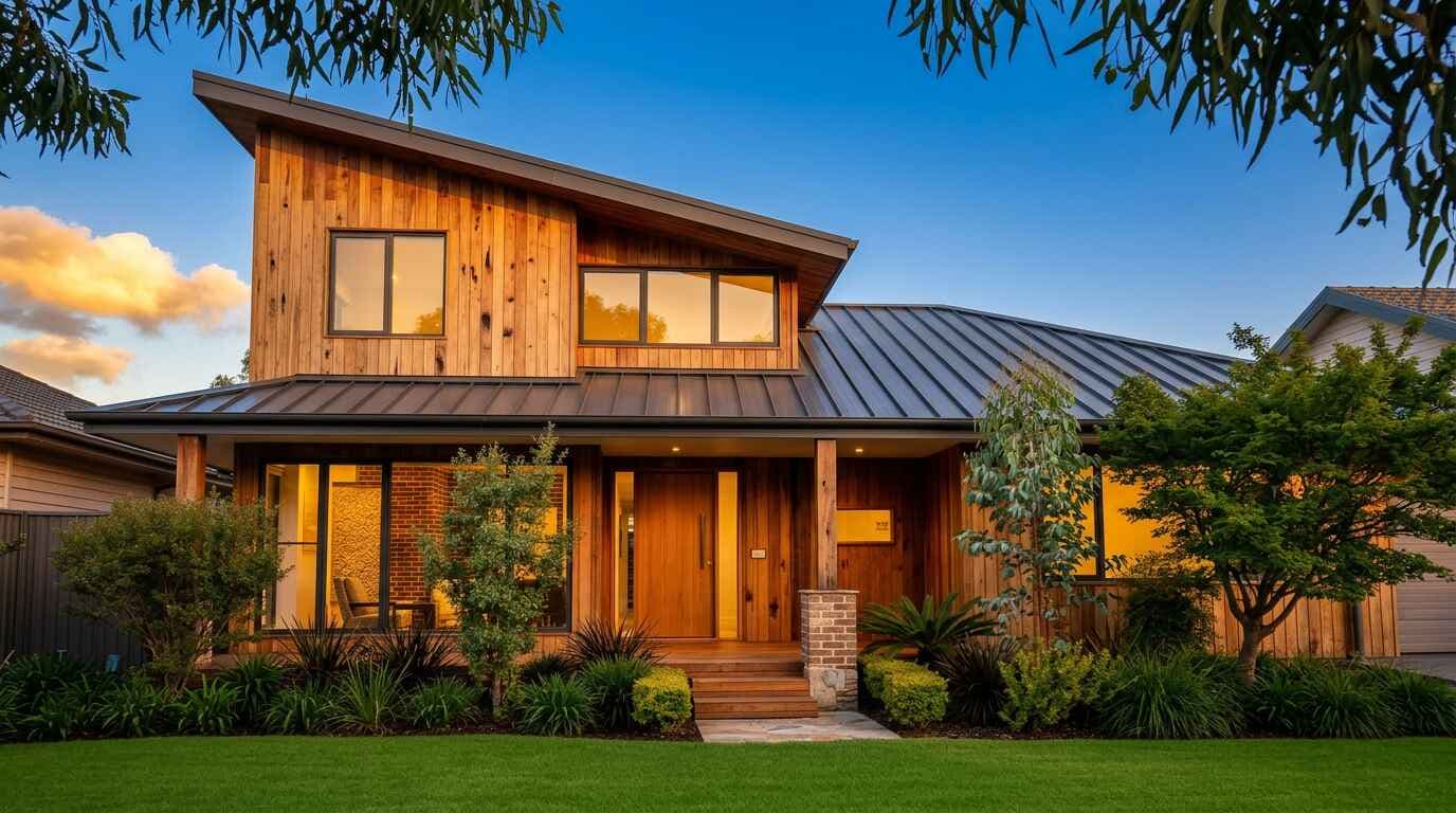 Modern Australian house exterior